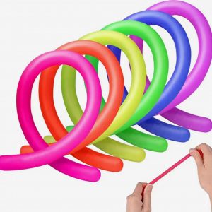 Colorful Sensory Fidget Stretch Toys Helps Reduce Fidgeting Due to Stress and Anxiety for ADD, ADHD, Autism