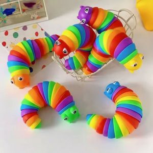 Caterpillar Decompression Toy Ocean Shark Decompression Toys, Stim Toy Decompression Fun Autism ADHD fidgeting Children's Toys Decompression Gift Adults