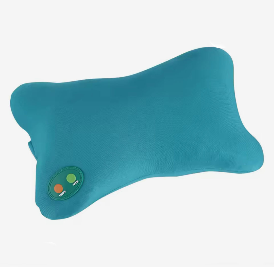 Massage Pillow Electric Soft Pillow Vibration Neck Back Home Car Kneading Massager Pain Relief